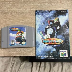 Wave Race 64 (Nintendo 64 N64, 1996) with Manual + Insert